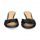 Pala Tiritas Piel Negro  CHANTAL