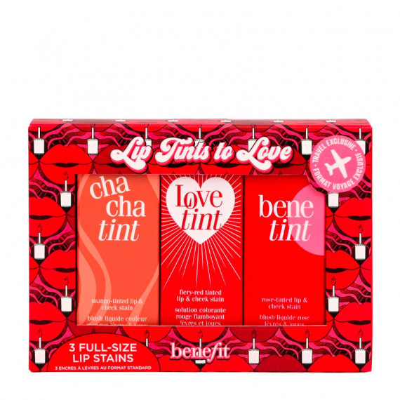 Lip Tints To Love Set  BENEFIT