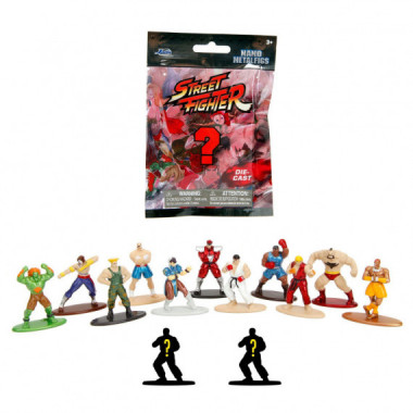 Bolsa Sorpresa Figura Street Fighter Metalfig 4CM  JADA