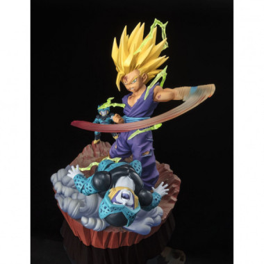 Estatua Son Gohan Super Saiyan 2 Dragon Ball Z 20CM  TAMASHII NATIONS