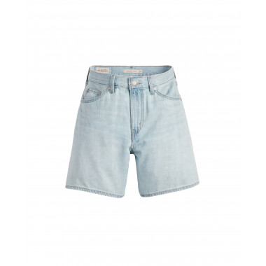 Pantalones Mujer Shorts Levi's® Lino+ Denim High Rise Baggy Luxury Trip  LEVI'S