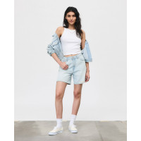 Pantalones Mujer Shorts Levi's® Lino+ Denim High Rise Baggy Luxury Trip  LEVI'S