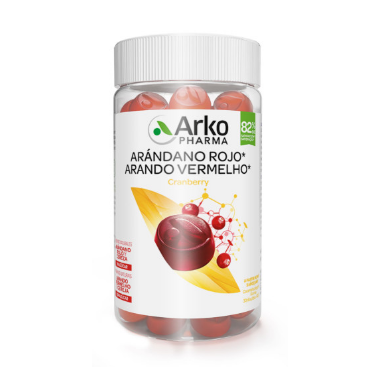 ARKOPHARMA Arandano Rojo Gummies 60 Caramelos de