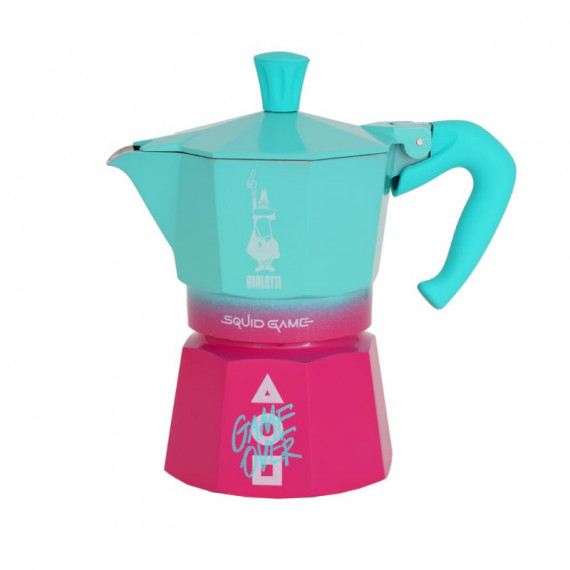 Cafetera BIALETTI Juego del Calamar 3 Tazas