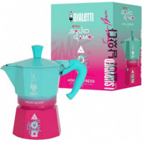 Cafetera BIALETTI Juego del Calamar 3 Tazas