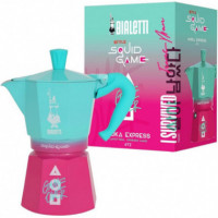 Cafetera BIALETTI Juego del Calamar 6 Tazas