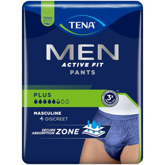 TENA Men Pants Active Fit Plus L/xl  8UN