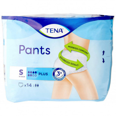 Tena Pants Plus Talla S 14 Unidades  ESSITY SPAIN S.L.