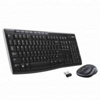 Teclado+raton MK270 Wireless Negro LOGITECH - Guanxe Atlantic Marketplace