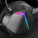 Auriculares Gaming con Micrófono Diadema Ultra Ligeros Negro MARS GAMING