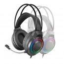 Auriculares Gaming con Micrófono Diadema Negro MARS GAMING