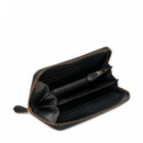 Cartera Ryder Zip Around  PINKO