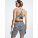 Light Intensity Houndstooth Bra Black /  TOMMY HILFIGER