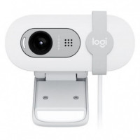 LOGITECH Webcam Brio 100 Blanco Full HD USB