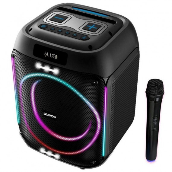 DAEWOO DW3009 Altavoz Party BLUETOOTH 40W con Micrófono Inalámbrico
