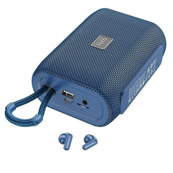 HOCO HC15 Altavoz Sport + Auricular BLUETOOTH Azul Marino