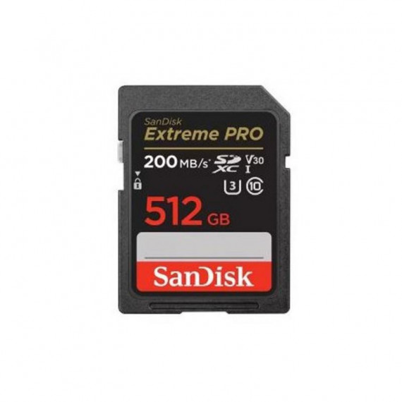 SANDISK Extreme Pro Sdxc 512GB Uhs-i U3 V30
