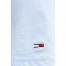 Camiseta con Logo en el Pecho de Tommy Jeans  TOMMY HILFIGER