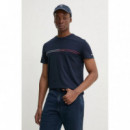 Camiseta con Logo en el Pecho de Tommy Jeans  TOMMY HILFIGER