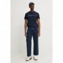 Camiseta con Logo en el Pecho de Tommy Jeans  TOMMY HILFIGER