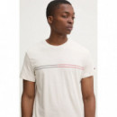 Camiseta con Logo en el Pecho de Tommy Jeans  TOMMY HILFIGER