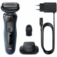 BRAUN Afeitadora 51-B1200S Serie 5 Recargable, Wet & Dry