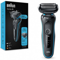 BRAUN Afeitadora 51-M1000S Serie 5 Recargable, Wet & Dry