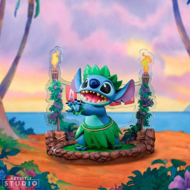 Figura Stitch Baile Hula Disney  ABY STILE