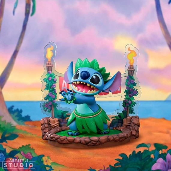 Figura Stitch Baile Hula Disney  ABY STILE