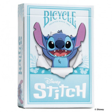 Baraja de cartas bicycle Stitch Disney