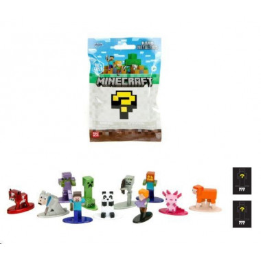 Bolsa sorpresa figura Minecraft Metalfig 4cm