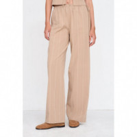 Pantalones Mujer Pantalones 24COLOURS 60910 Beige