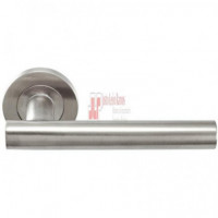 Juego Manivela Con Roseta Inox Sv-r368