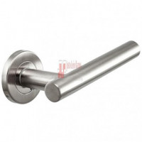 Juego Manivela Con Roseta Inox Sv-r368