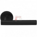 Juego Manivela Con Roseta Negro Sv-r368