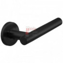 Juego Manivela Con Roseta Negro Sv-r368