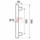Manillon 350 (250 Mm Centros) Inox