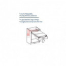 Herraje Mesa Extraible Frontal