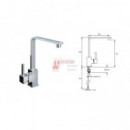 Grifo Fregadero Angular Twist