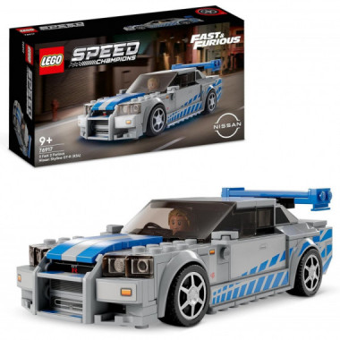 Lego Speed Champions - A Todo Gas Nissan Skyline GT-R (R34)
