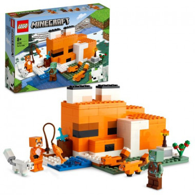Lego Minecraft El Refugio-Zorro