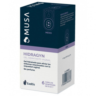 Musa Meno Hidragyn Gel 6 Canulas 6ML  EXELTIS HC