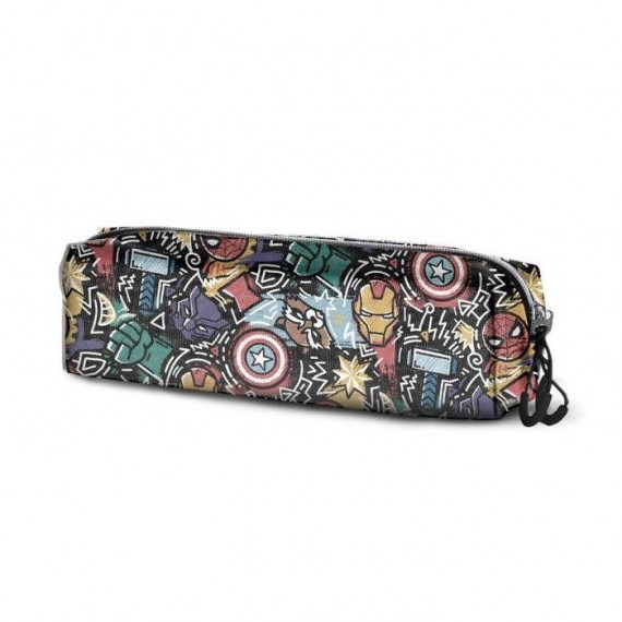 Estuche Portatodo Cuadrado Vengadores Marvel