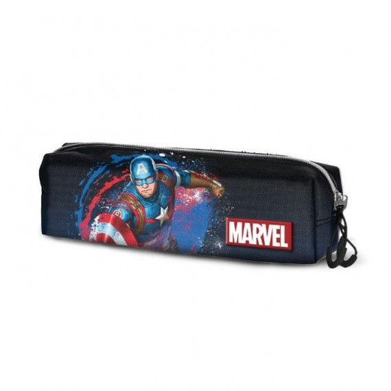 Estuche portatodo Capitán América azul