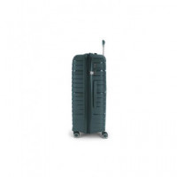 GABOL Maleta Viaje Grande con 4 Ruedas Polipropileno Kiba Verde 76X49X32 Cm