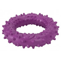FREEDOG perro juguete goma Hoop violeta