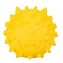 FREEDOG perro juguete goma pelota Emoji amarillo
