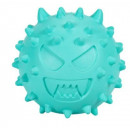 FREEDOG perro juguete goma pelota Emoji turquesa