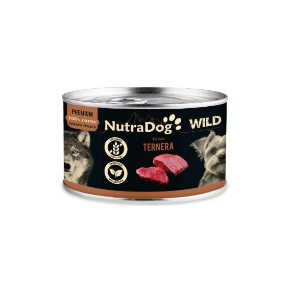 ICA Nutradog Perro Adulto Ternera Premium Lata 200 Gr