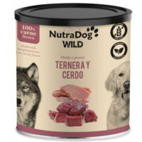 ICA Nutradog Perro Adulto Ternera Cerdo Lata 800 Gr